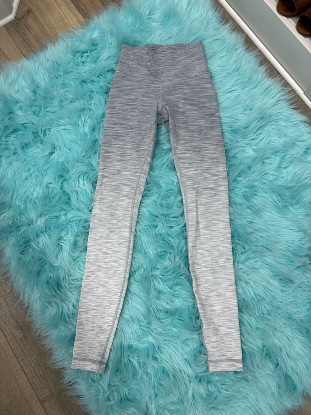 lululemon athletica Light Gray Space-Dye Leggings